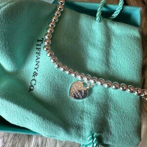 Tiffany & Co. Silver Beaded Necklace